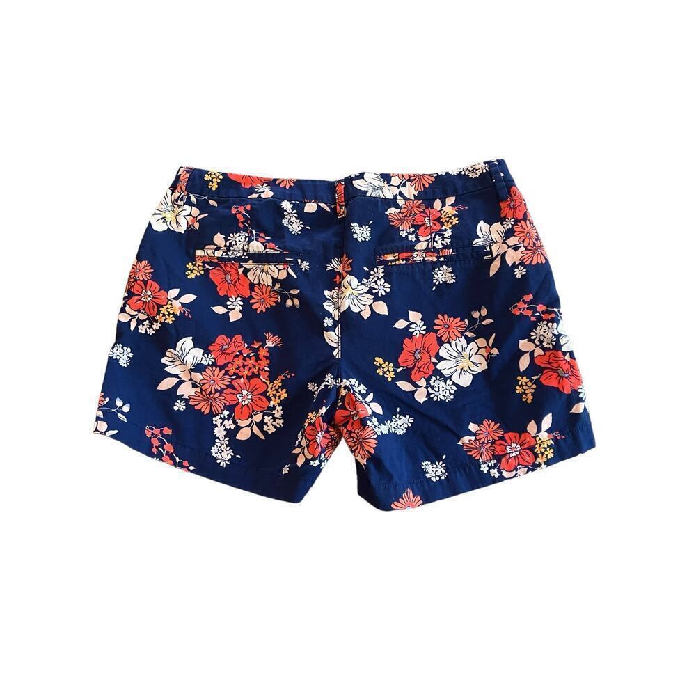 Floral Print Summer Cotton Shorts Size 8 - Picture 2 of 3